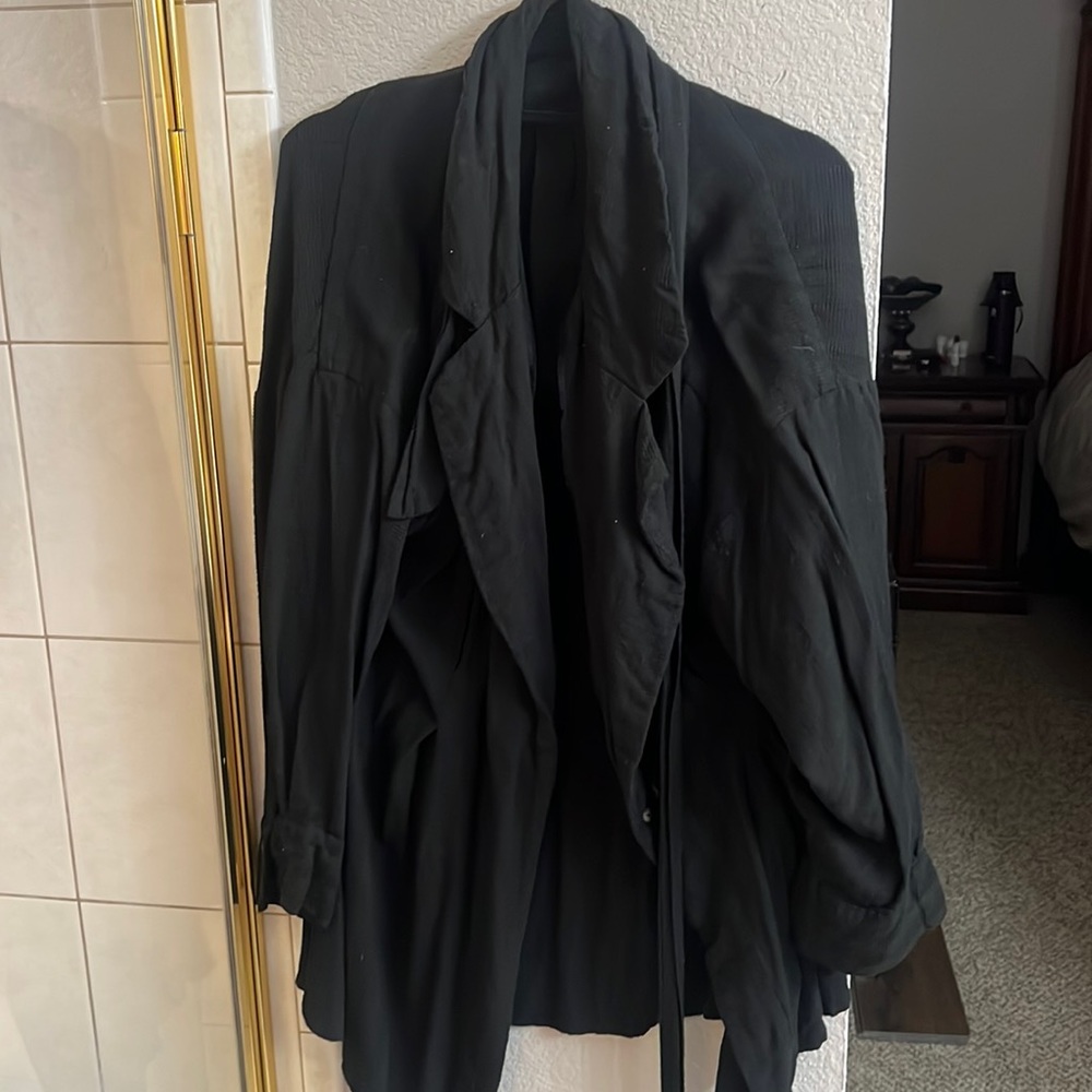 Free people belted Long Sleeve Shirt Jacket